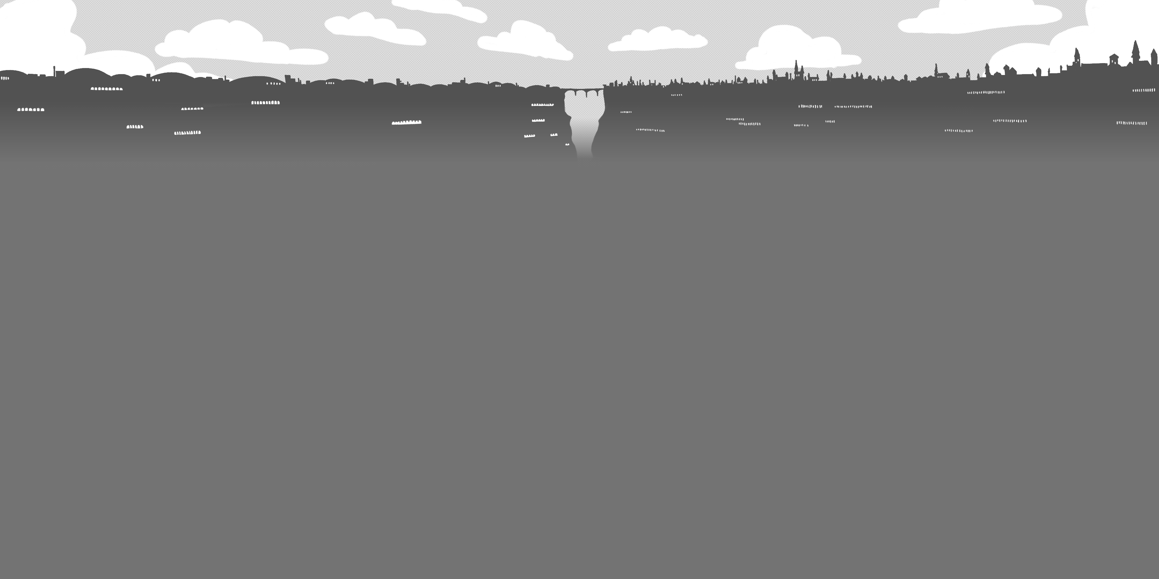 background image of the skyline of Houne